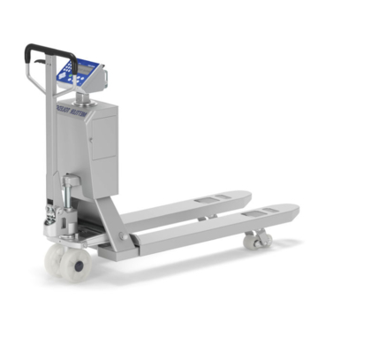 PJA539OE62 อุตสาหกรรม Pallet Jack Scale ✅ สร้างในขนาดสําหรับการชั่งคลังที่มีประสิทธิภาพ