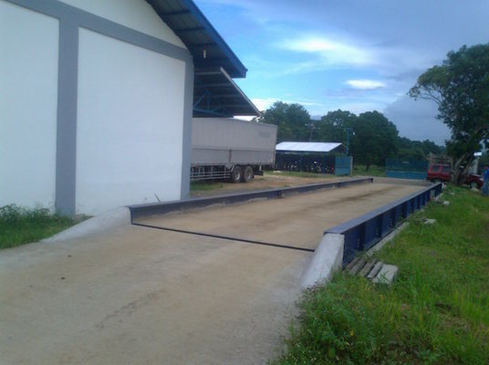 ขนาดของรถบรรทุก สะพานชั่ง การวัดน้ําหนักที่แม่นยําสําหรับรถยนต์หนัก