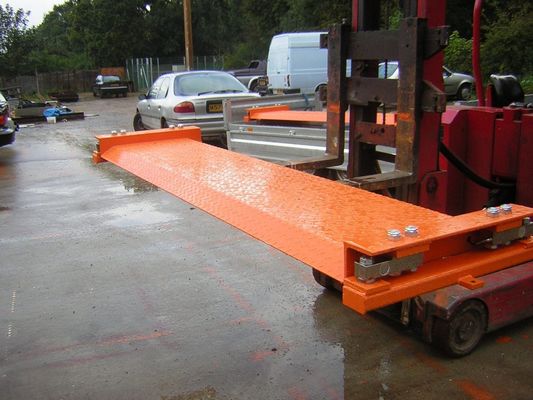 40t อุตสาหกรรม โมบาย พกพา รถบรรทุกแกน Weigh Pad