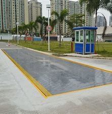 Pit Type Analog 80 Ton Heavy Duty Weighbridge สำหรับการขนส่งบนทางหลวง