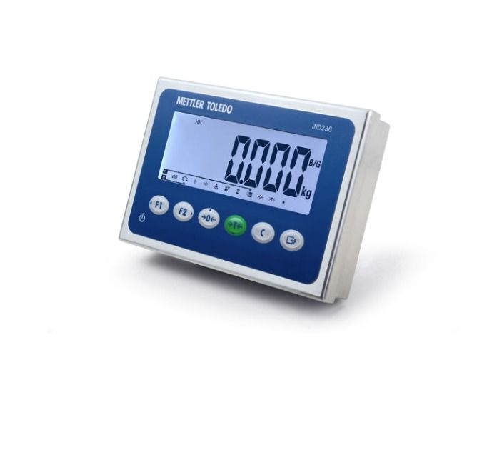 เครื่องชั่งน้ำหนัก METTLER TOLEDO IND236 - ตัวบ่งชี้สแตนเลสสำหรับเครื่องชั่งตั้งโต๊ะและเครื่องชั่งพื้น