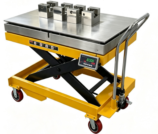 304 สแตนเลส โต๊ะยกปริมาณ 2000 กิโลกรัม RS232 ข้อมูลออก IP68 กันน้ํา ดิจิตอล Weighing Platform