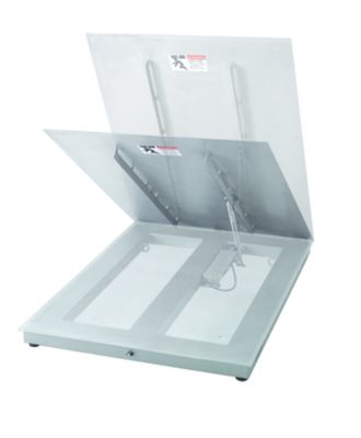 เครื่องชั่งน้ำหนักพื้นสแตนเลส PFA579lift-D1500A เพื่อการทำความสะอาดและบำรุงรักษาที่มีประสิทธิภาพ
