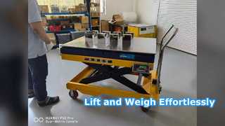 SMARTWEIGH เครื่องชั่งยกแบบขากรรไกรแบบเคลื่อนที่ขนาด 1000กก